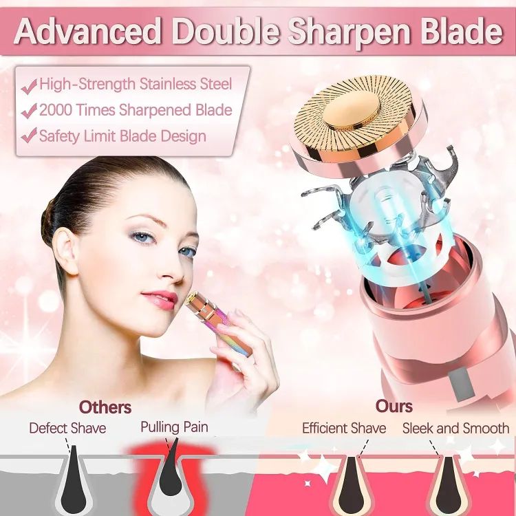 2in1 Electric Eyebrow Trimmer and Shaver